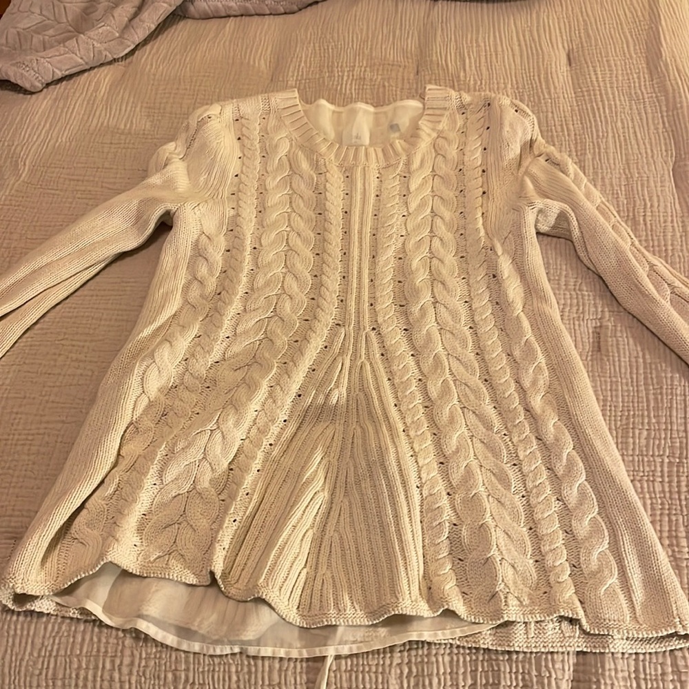 CABi tie back sweater
